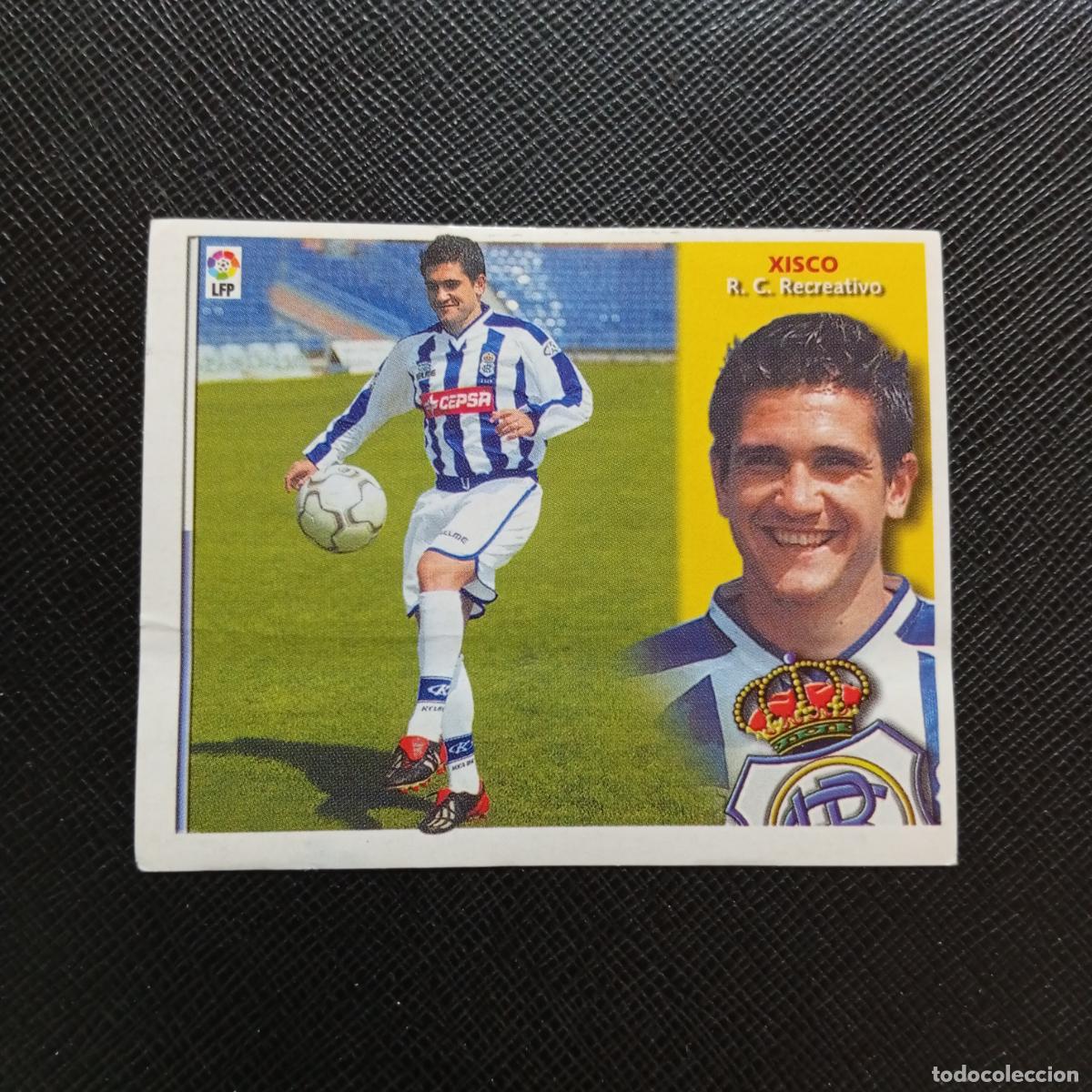 Cromos de f&uacute;tbol: XISCO RECREATIVO ESTE 2002 2003 CROMO FUTBOL 02 03 - SIN PEGAR - A75 PG417 - LEER - FICHAJE 21