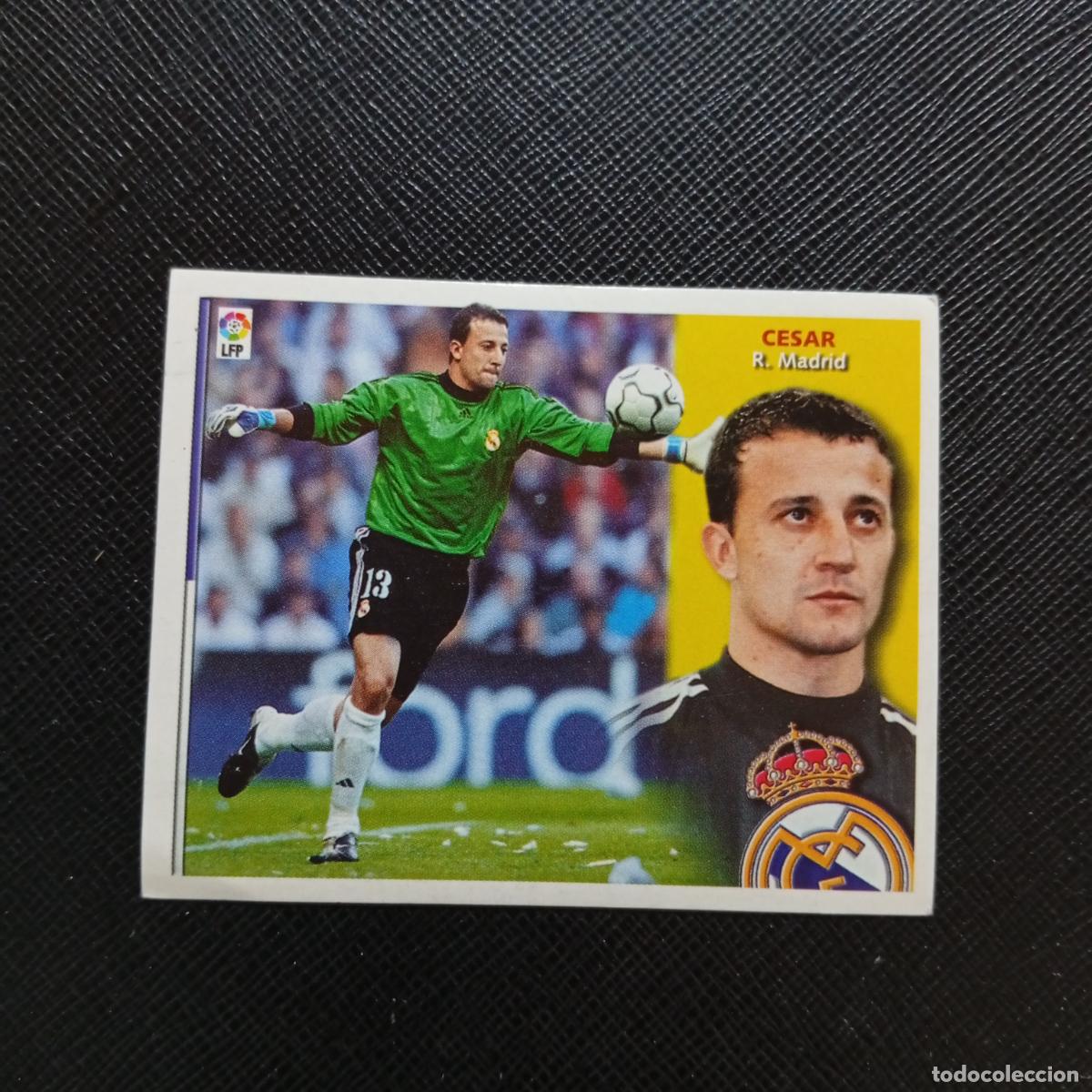 Cromos de f&uacute;tbol: CESAR REAL MADRID ESTE 2002 2003 CROMO FUTBOL 02 03 - SIN PEGAR - A75 PG426