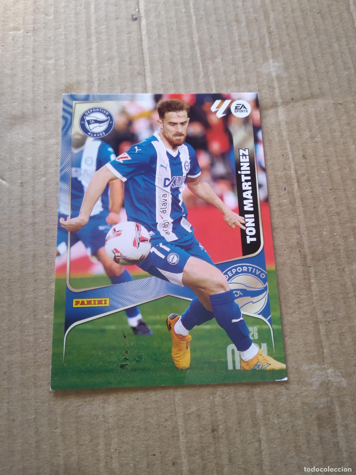 Figurine di Calcio: 35 TONI MARTINEZ ALAVES CROMO FUTBOL PANINI LIGA MGKS 25-26 MEGACRACKS 2025-2026