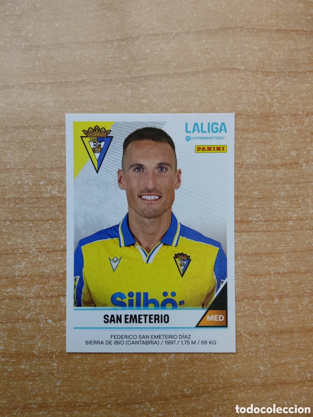 Figurine di Calcio: 69 SAN EMETERIO CADIZ LIGA HYPERMOTION 2024 2025
