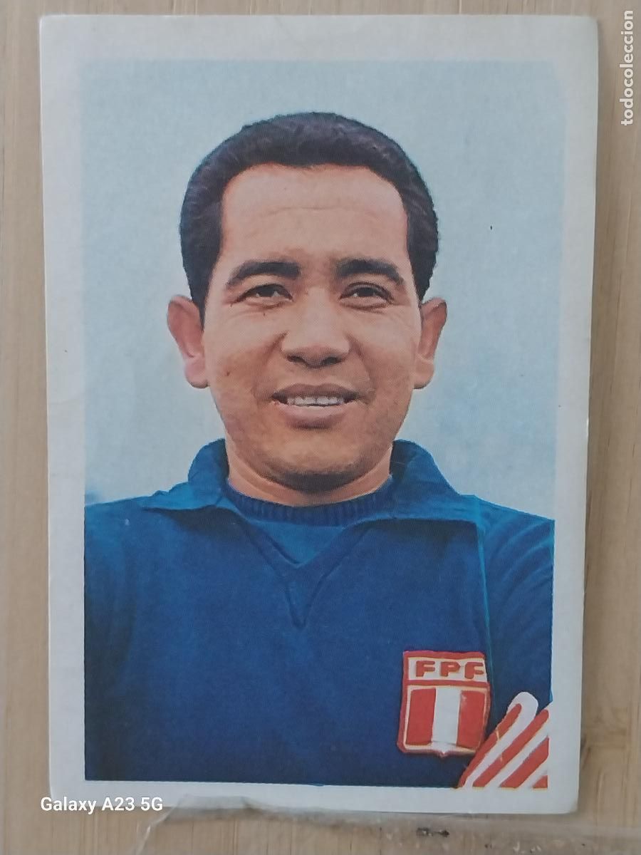Cromos de f&uacute;tbol: RUBI&Ntilde;OS PERU A&Ntilde;O 1970 ASES IX MUNDIAL MEXICO ED FHER CROMO SIN PEGAR NUNCA ORIGINAL