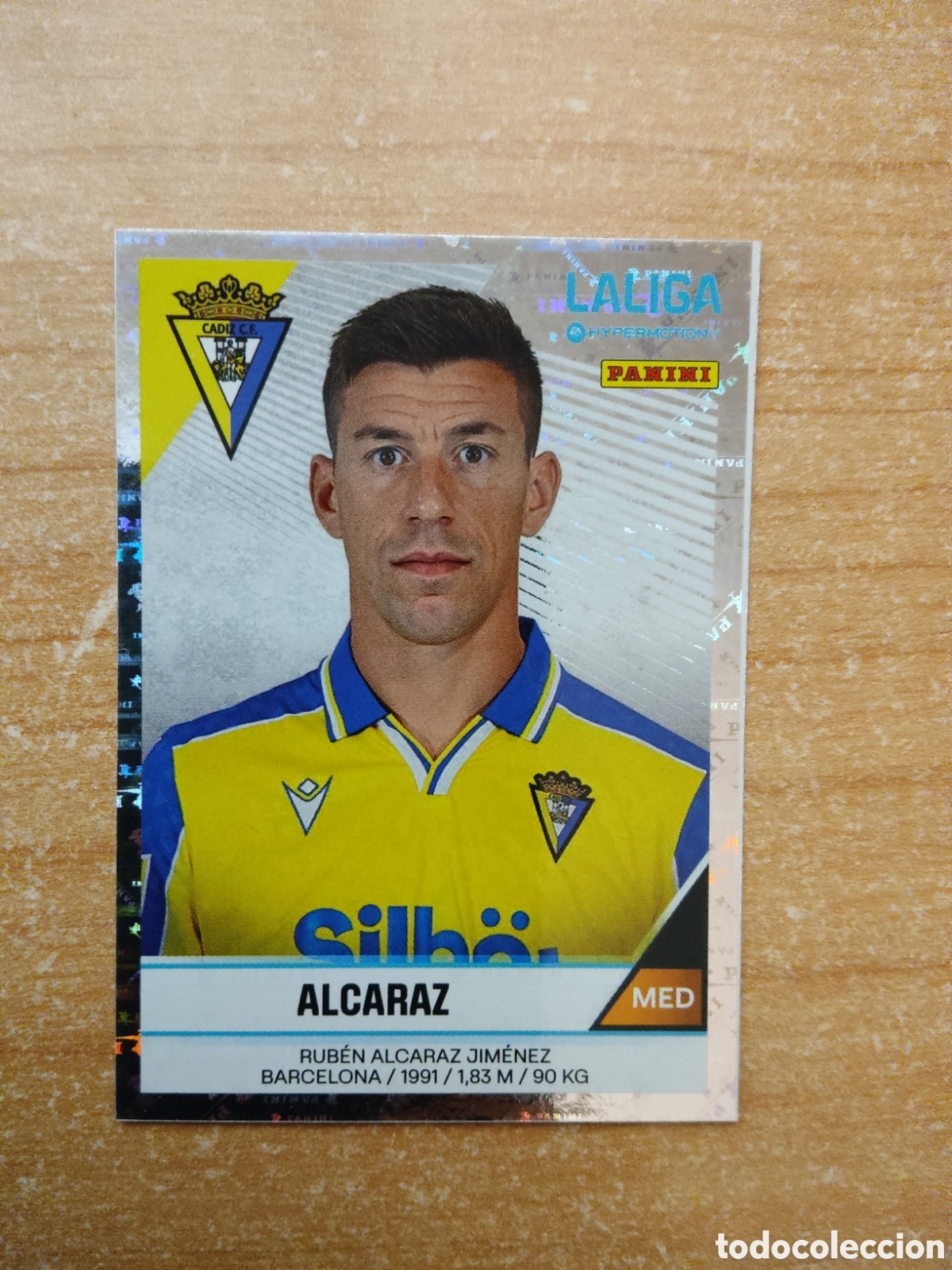 Cromos de f&uacute;tbol: 71 ALCARAZ CADIZ LIGA HYPERMOTION 2024 2025