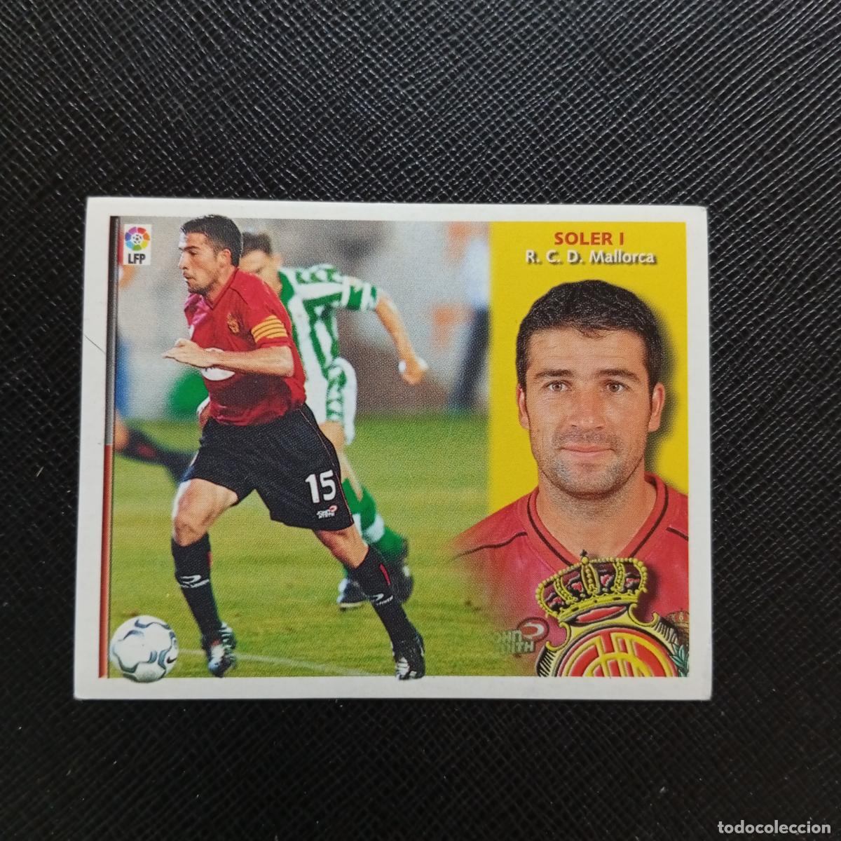 Cromos de f&uacute;tbol: SOLER I MALLORCA ESTE 2002 2003 CROMO FUTBOL 02 03 - SIN PEGAR - A75 PG426