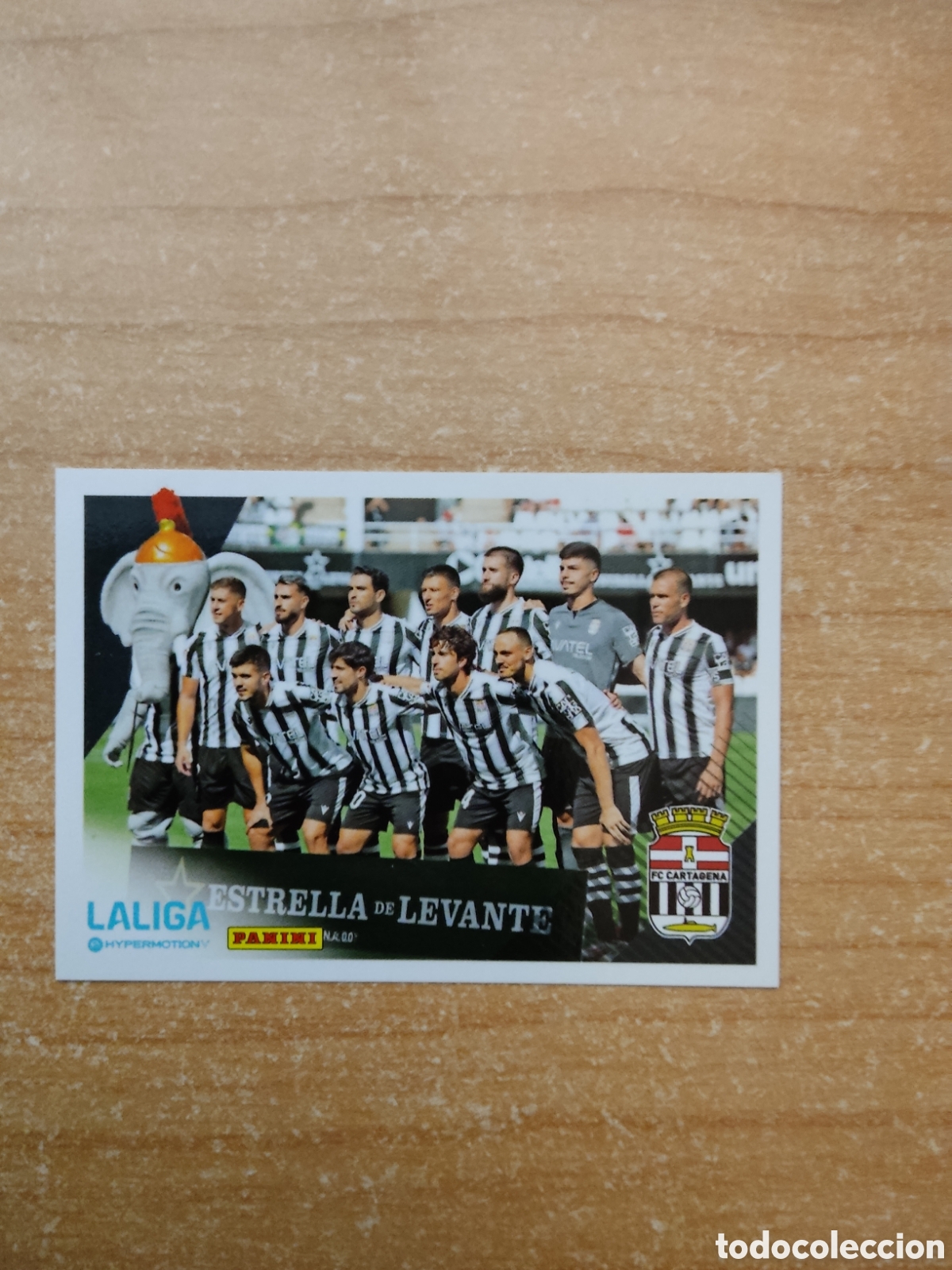 Cromos de f&uacute;tbol: 79 PLANTILLA CARTAGENA LIGA HYPERMOTION 2024 2025