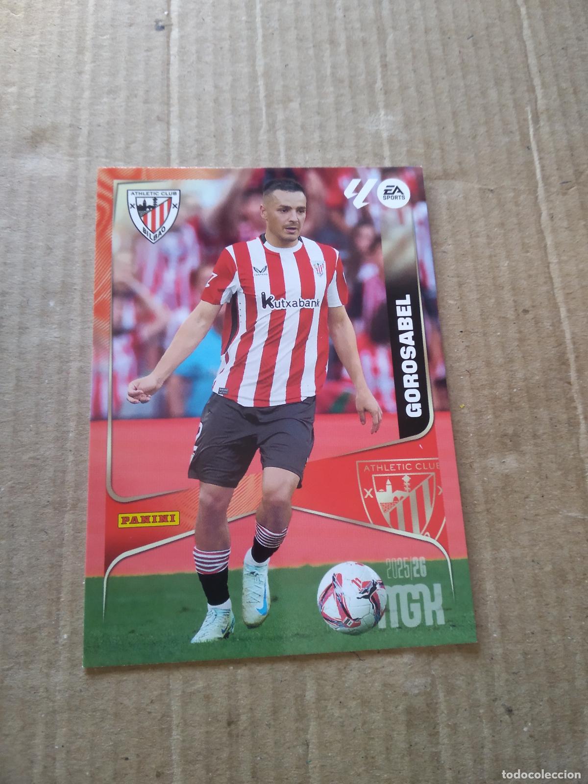 Cromos de f&uacute;tbol: 40 GOROSABEL ATHLETIC CLUB BILBAO CROMO FUTBOL PANINI LIGA MGKS 25-26 MEGACRACKS 2025-2026