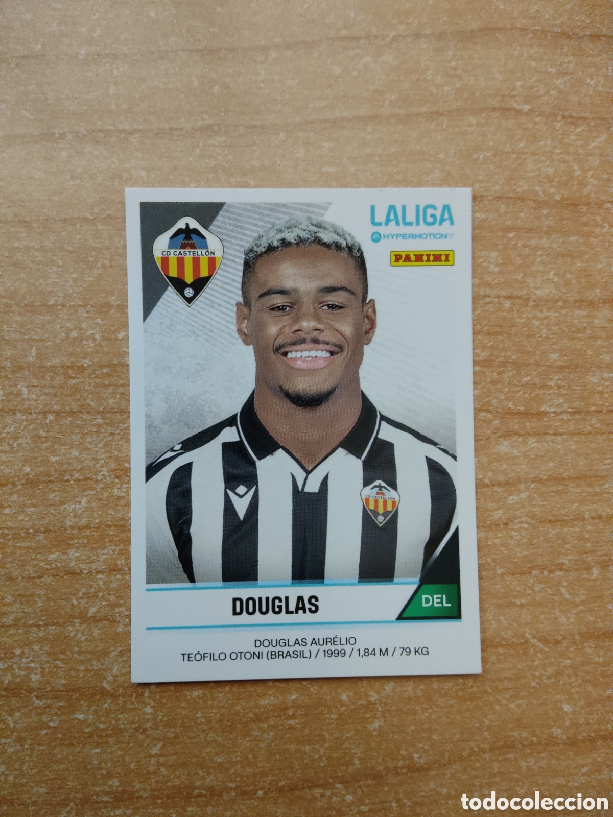 Cromos de f&uacute;tbol: 111 DOUGLAS CASTELLON LIGA HYPERMOTION 2024 2025