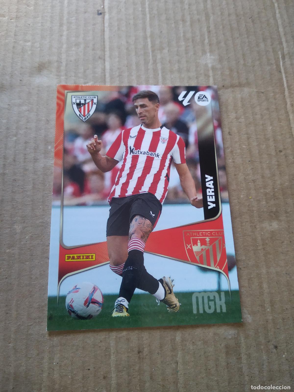 Cromos de f&uacute;tbol: 43 YERAY ATHLETIC CLUB BILBAO CROMO FUTBOL PANINI LIGA MGKS 25-26 MEGACRACKS 2025-2026