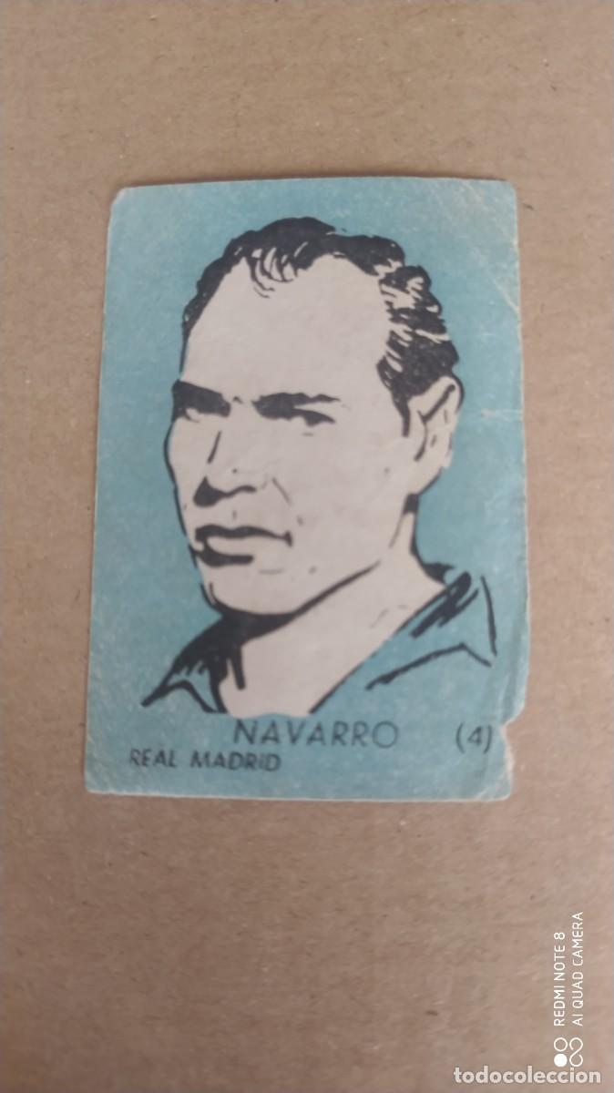 Cromos de f&uacute;tbol: REAL MADRID 4 NAVARRO DINAMICO 1951 1952 CHOCOLATES EL LINCE Y MADAM , F