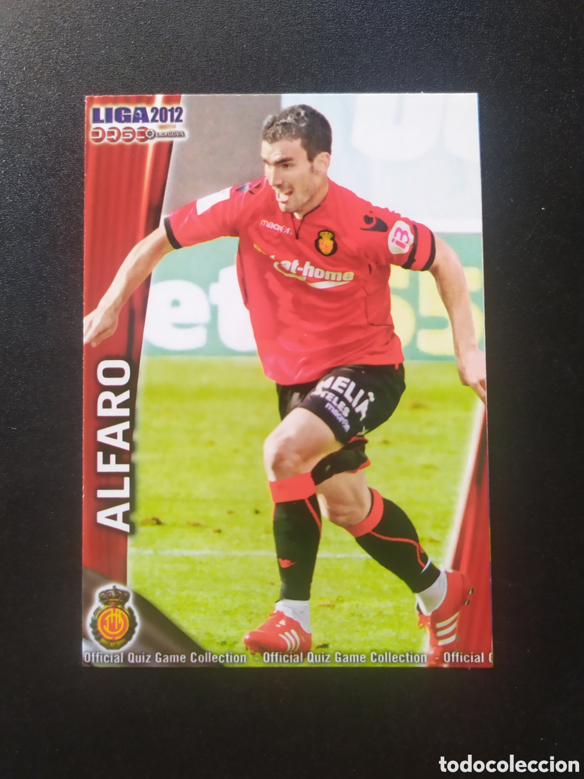 Cromos de f&uacute;tbol: Mundicromo fichas Liga 2011 2012 11 12 Alfaro n&deg; 450 Mallorca