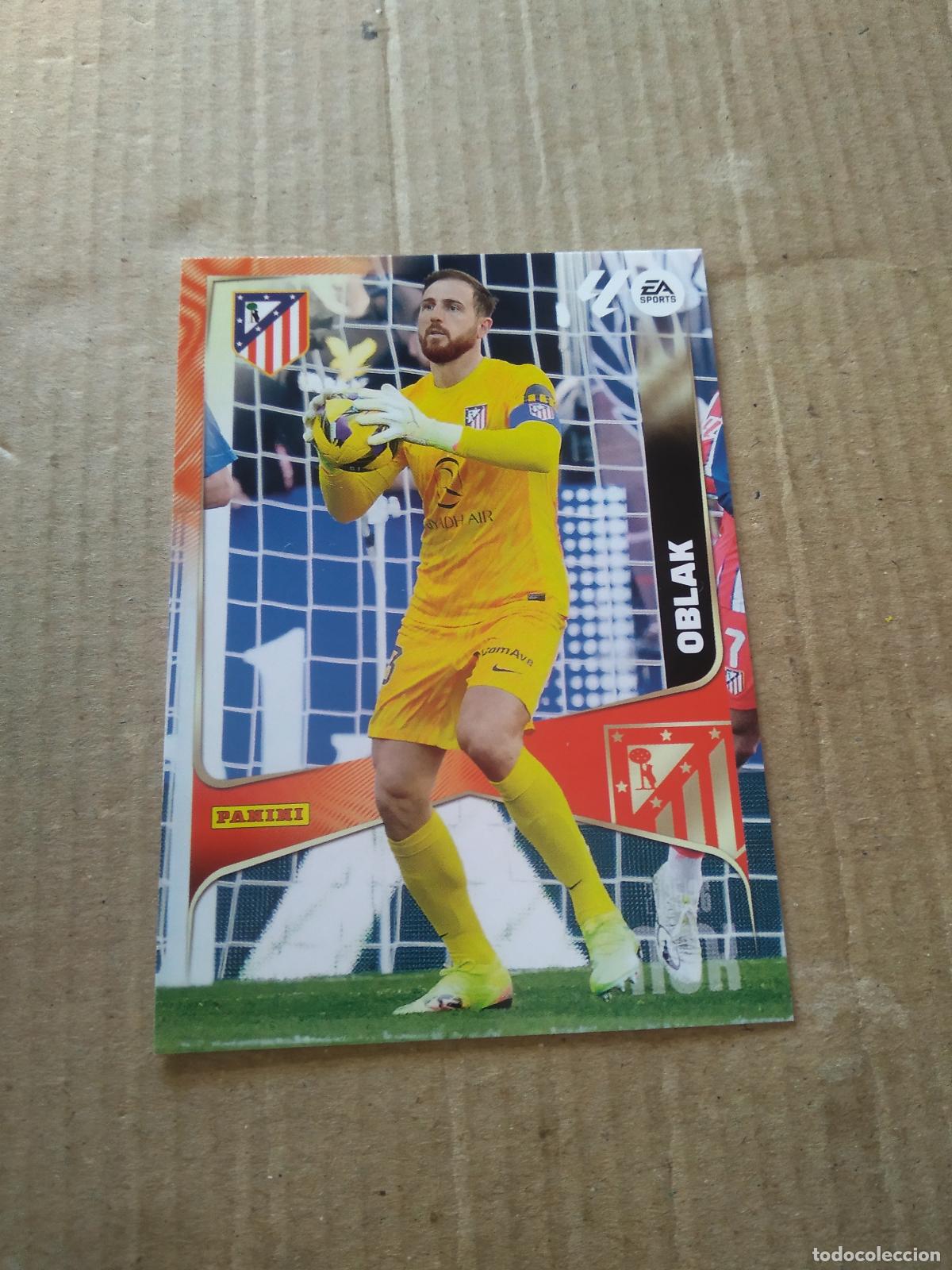 Cromos de f&uacute;tbol: 56 OBLAK ATLETICO DE MADRID CROMO FUTBOL PANINI LIGA MGKS 25-26 MEGACRACKS 2025-2026