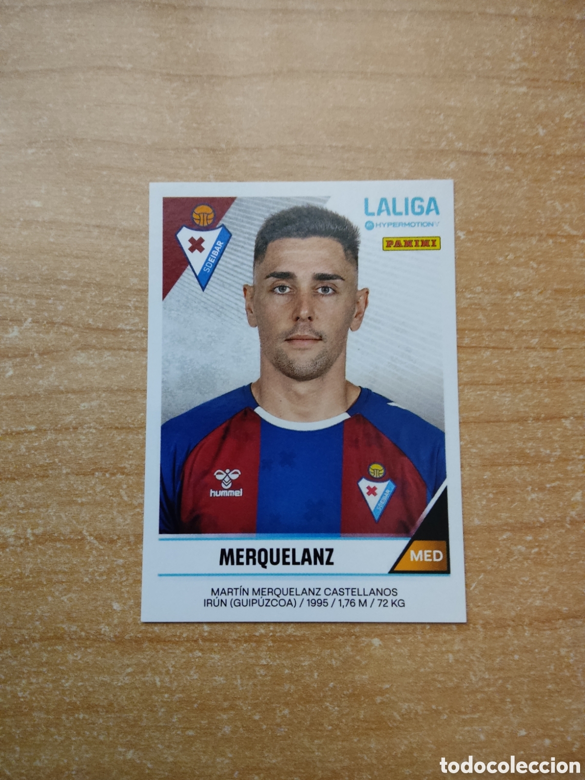 Cromos de f&uacute;tbol: 166 B MERQUELANZ EIBAR LIGA HYPERMOTION 2024 2025