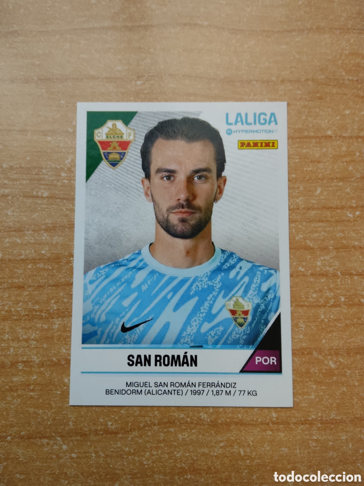 Cromos de f&uacute;tbol: 176 SAN ROMAN ELCHE LIGA HYPERMOTION 2024 2025