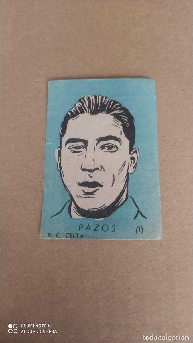 Cromos de f&uacute;tbol: CELTA 1 PAZOS - DINAMICO 1951 1952 -51 52 - CHOCOLATES EL LINCE Y MADAM , F