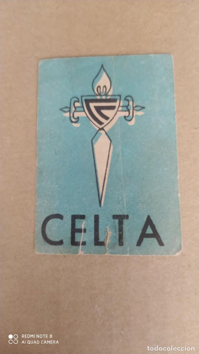Cromos de f&uacute;tbol: CELTA ESCUDO - DINAMICO 1951 1952 -51 52 - CHOCOLATES EL LINCE Y MADAM , F