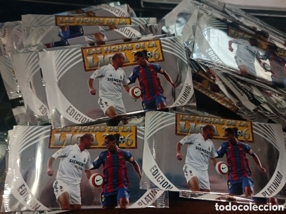 Cromos de f&uacute;tbol: Mundicromo 10 Sobres sin abrir temporada 2005/2006