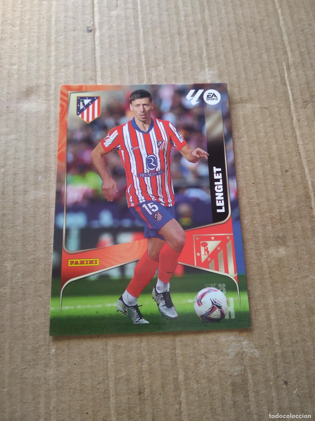 Cromos de f&uacute;tbol: 61 LENGLET ATLETICO DE MADRID CROMO FUTBOL PANINI LIGA MGKS 25-26 MEGACRACKS 2025-2026