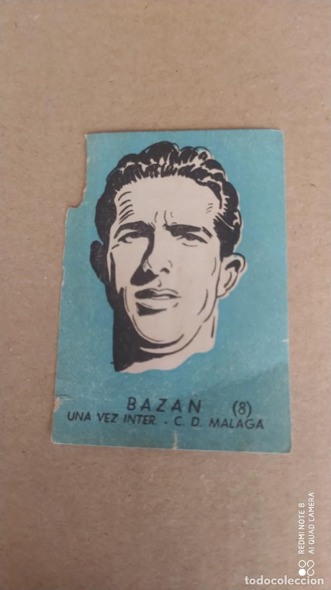 Cromos de f&uacute;tbol: MALAGA 8 BAZAN - DINAMICO 1951 1952 -51 52 - CHOCOLATES EL LINCE Y MADAM , F