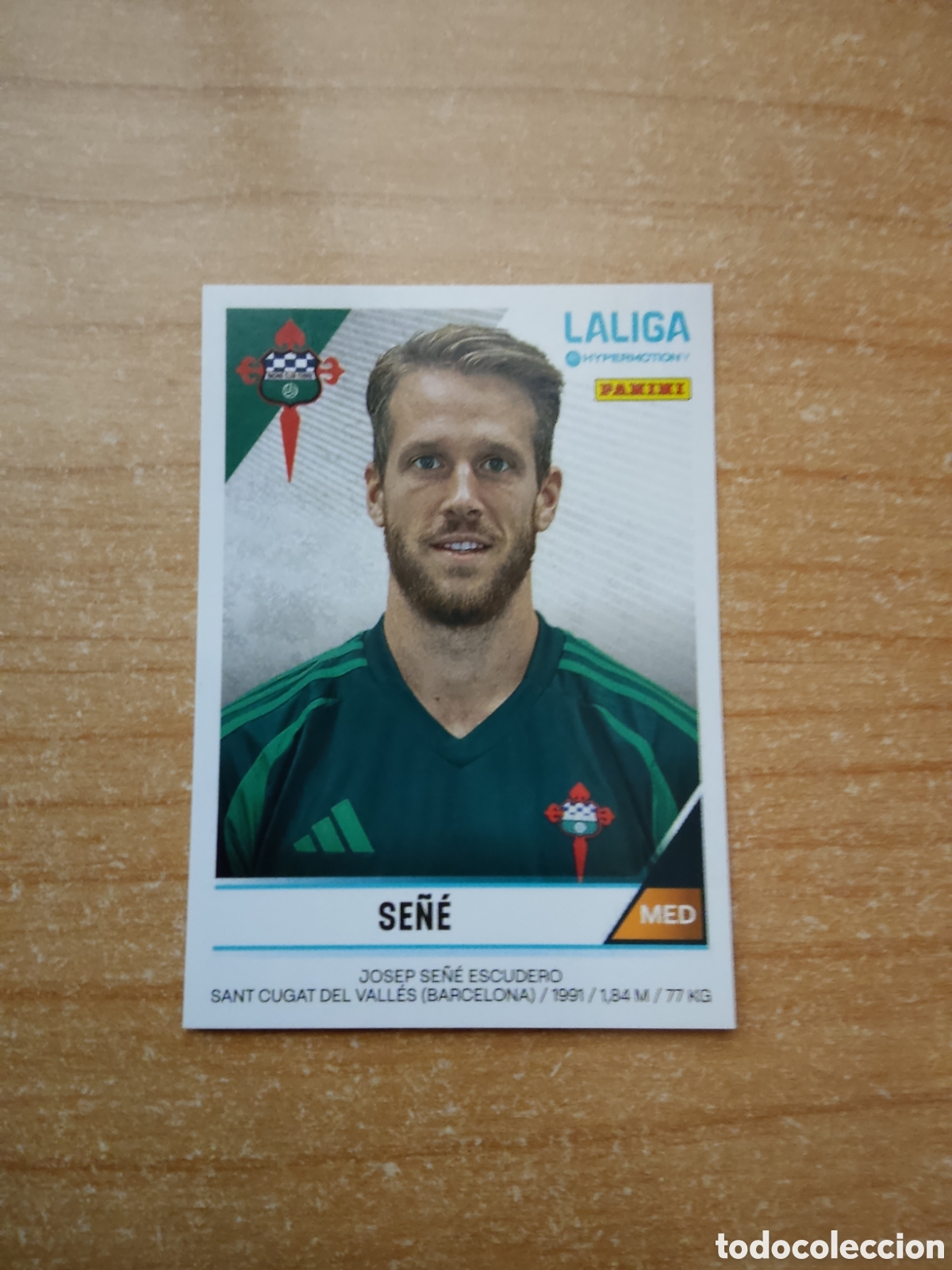 Cromos de f&uacute;tbol: 223 SE&Ntilde;E RACING FERROL LIGA HYPERMOTION 2024 2025