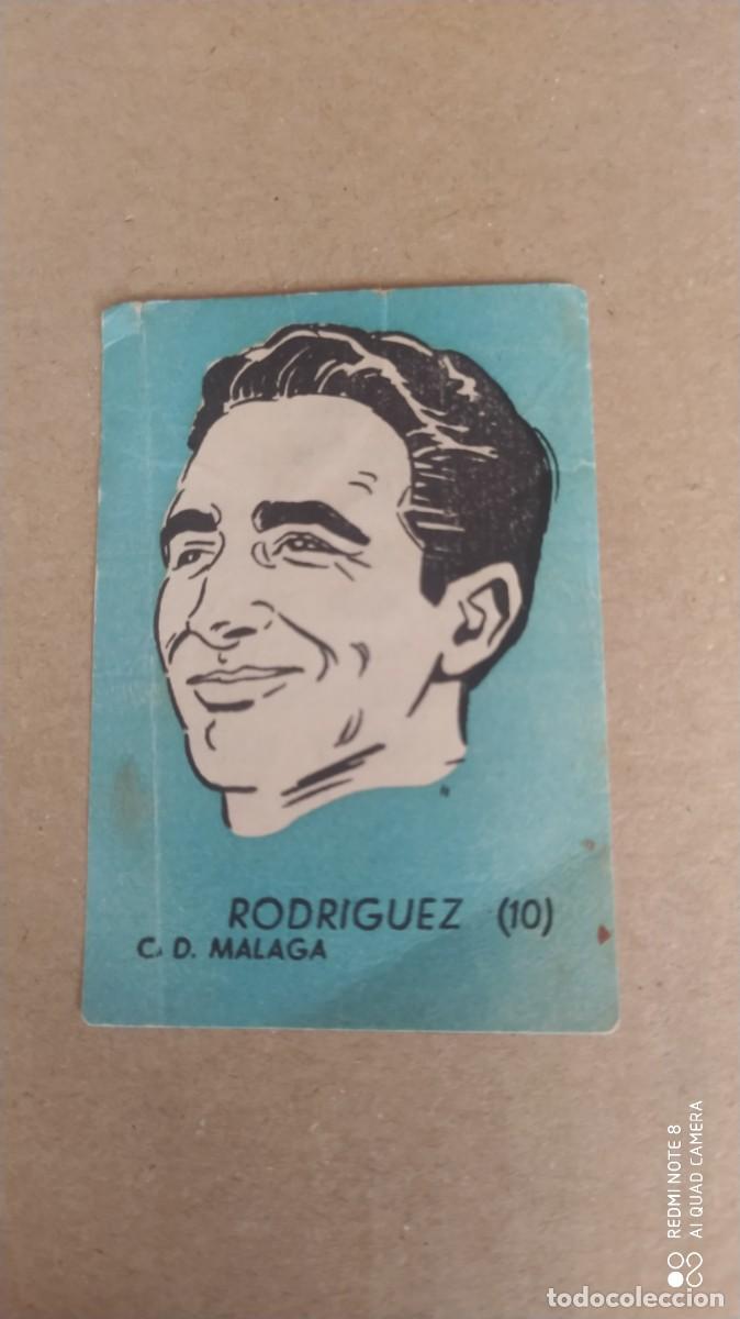 Cromos de f&uacute;tbol: MALAGA 10 RODRIGUEZ - DINAMICO 1951 1952 -51 52 - CHOCOLATES EL LINCE Y MADAM , F