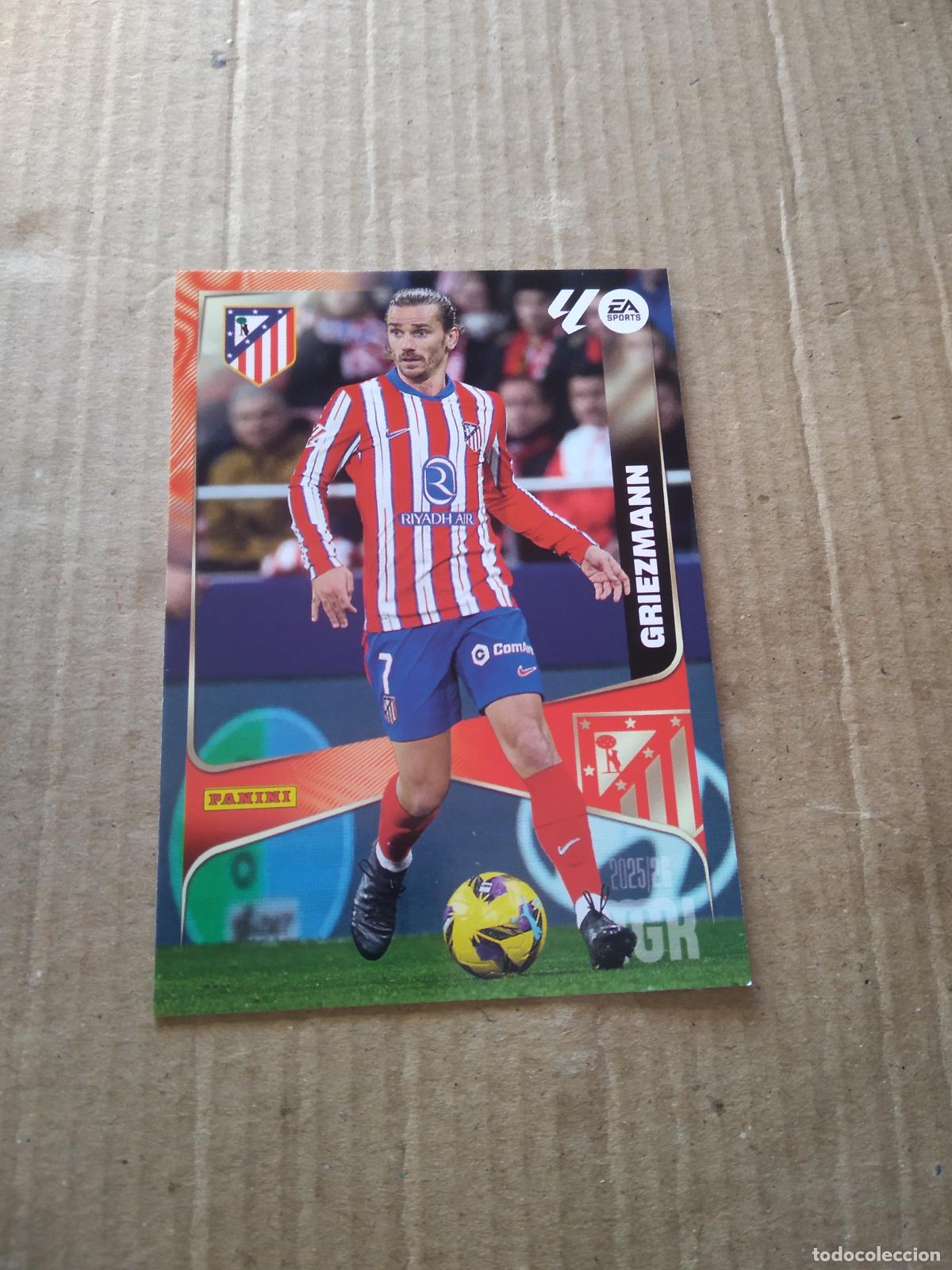 Cromos de f&uacute;tbol: 71 GRIEZMANN ATLETICO DE MADRID CROMO FUTBOL PANINI LIGA MGKS 25-26 MEGACRACKS 2025-2026