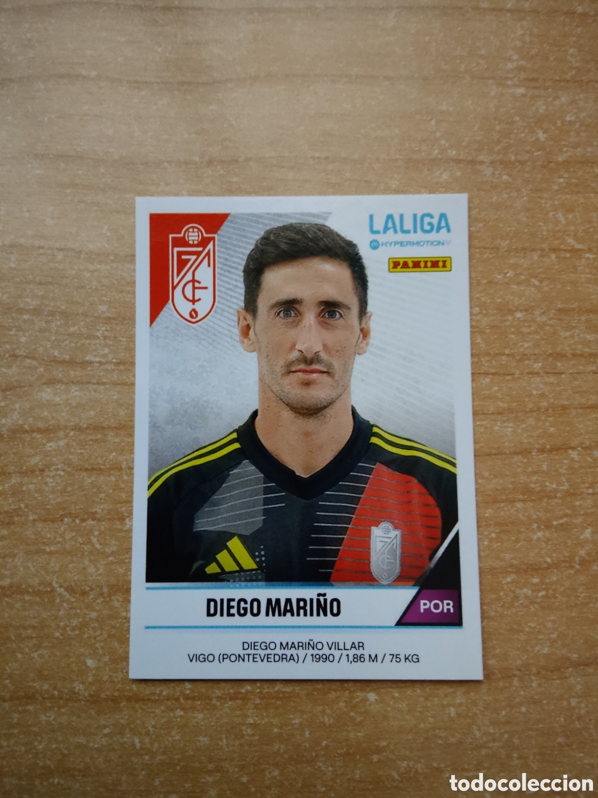 Cromos de f&uacute;tbol: 233 DIEGO MARI&Ntilde;O GRANADA LIGA HYPERMOTION 2024 2025
