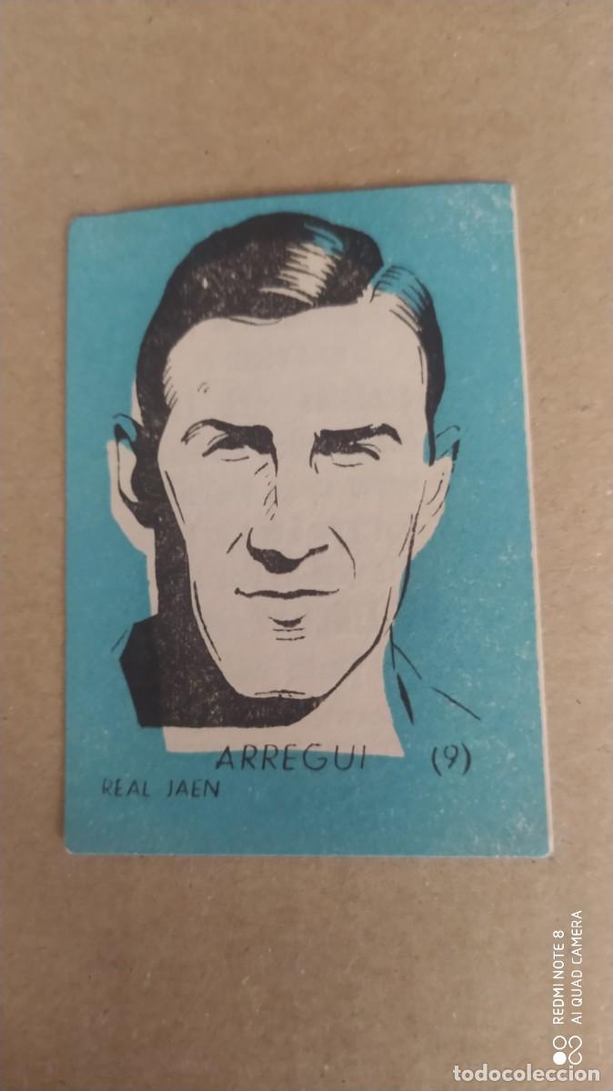 Cromos de f&uacute;tbol: JAEN 9 ARREGUI - DINAMICO 1951 1952 -51 52 - CHOCOLATES EL LINCE Y MADAM , F