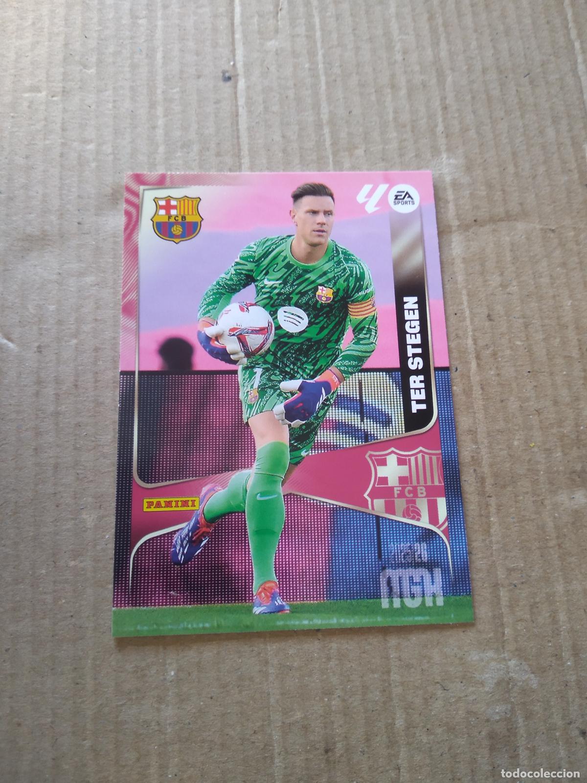 Cromos de f&uacute;tbol: 74 TER STEGEN BARCELONA BAR&Ccedil;A CROMO FUTBOL PANINI LIGA MGKS 25-26 MEGACRACKS 2025-2026