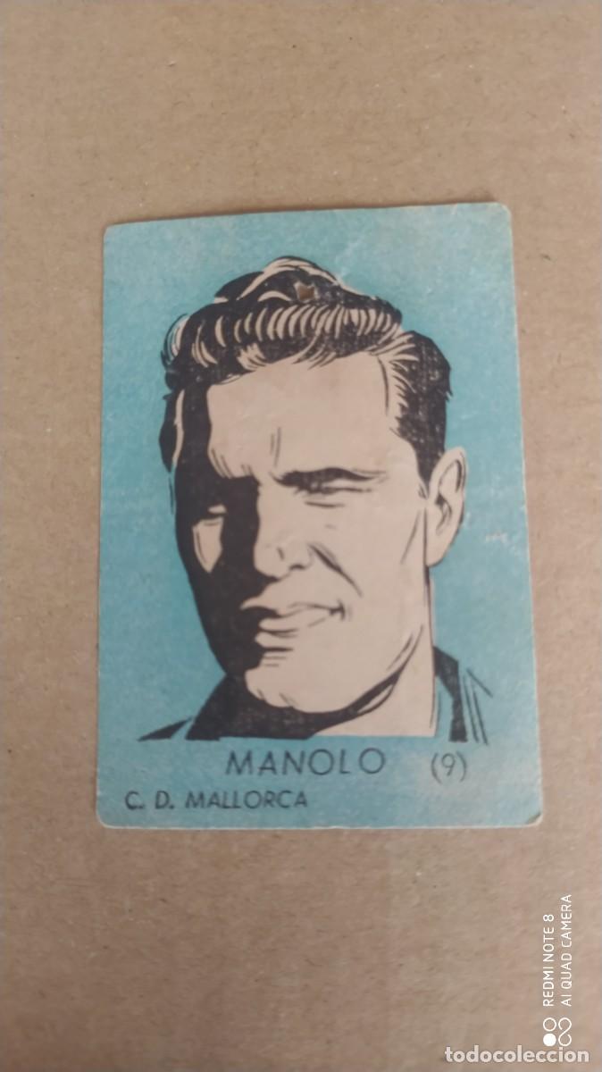 Cromos de f&uacute;tbol: MALLORCA 9 MANOLO - DINAMICO 1951 1952 -51 52 - CHOCOLATES EL LINCE Y MADAM , F