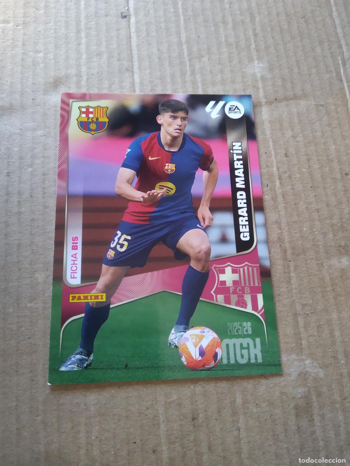 Cromos de f&uacute;tbol: 80 BIS GERARD MARTIN BARCELONA BAR&Ccedil;A CROMO FUTBOL PANINI LIGA MGKS 25-26 MEGACRACKS 2025-2026