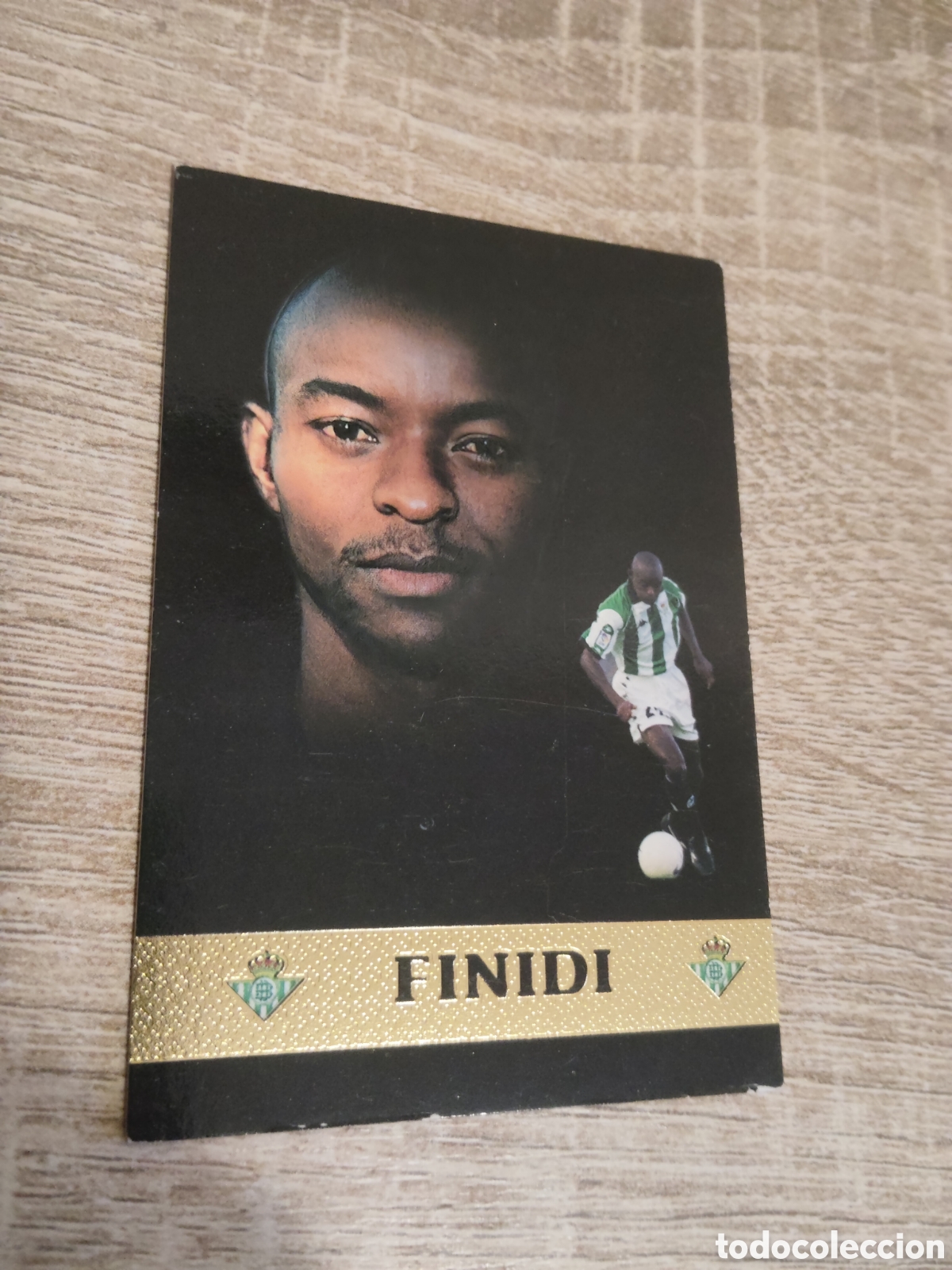 Cromos de f&uacute;tbol: Mundicromo las fichas de la liga 1998 1999 98 99 421 Finidi Real Betis