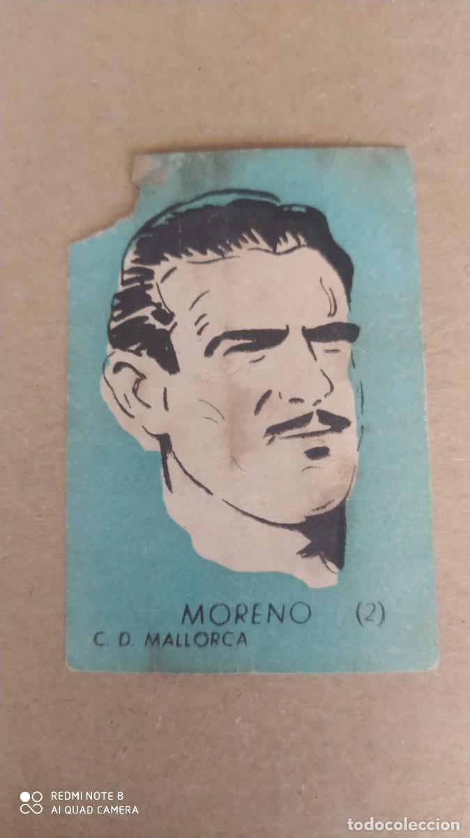 Cromos de f&uacute;tbol: MALLORCA 2 MORENO - DINAMICO 1951 1952 -51 52 - CHOCOLATES EL LINCE Y MADAM , F