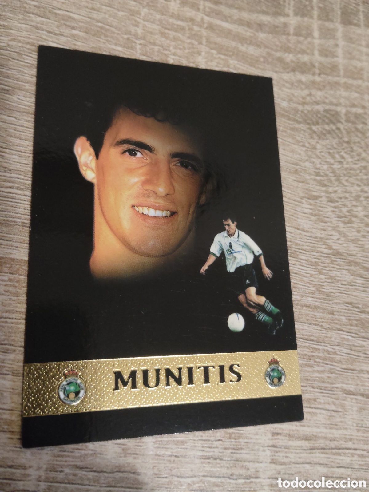 Cromos de f&uacute;tbol: Mundicromo las fichas de la liga 1998 1999 98 99 422 Munitis Racing de Santander