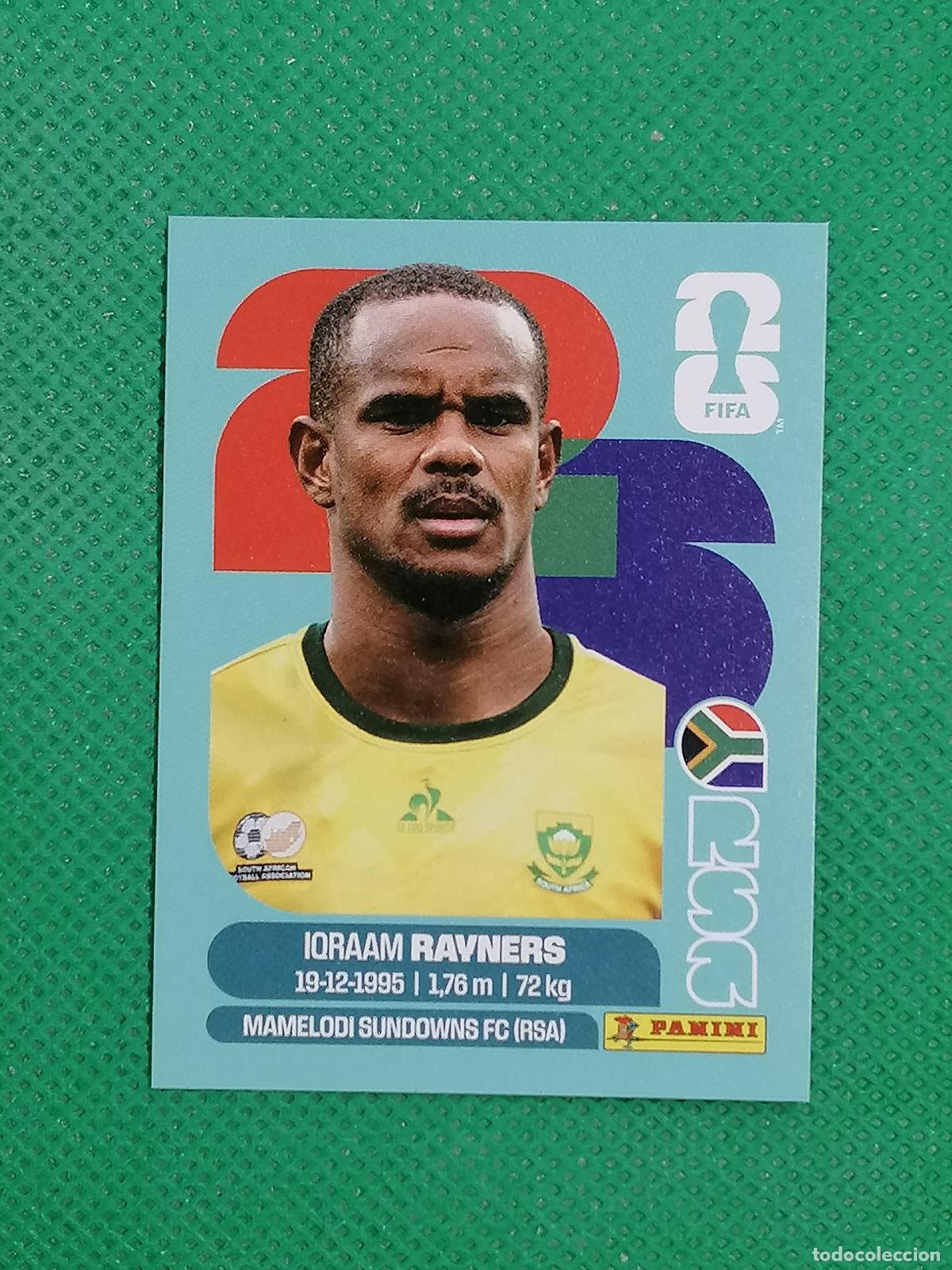 Cromos de f&uacute;tbol: RSA 18 RSA18 IQRAAM RAYNERS SUDAFRICA ⚽ PANINI FIFA MUNDIAL WORLD CUP 26 2026 STICKER ⚽