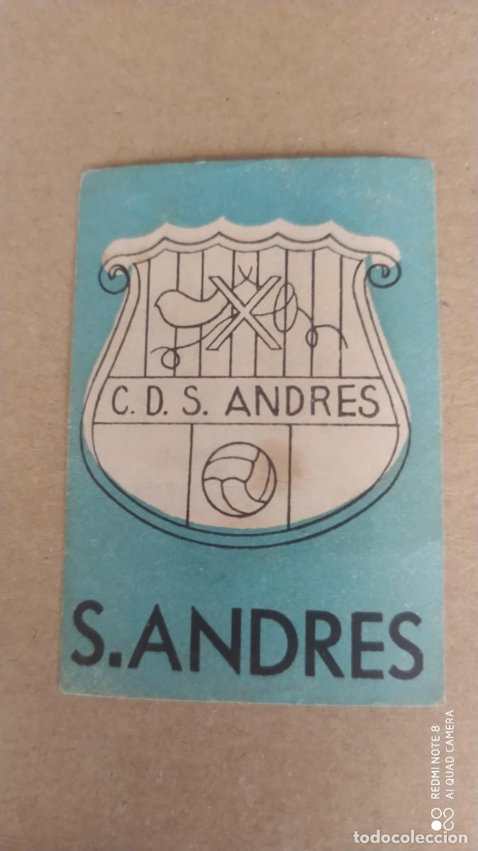 Cromos de f&uacute;tbol: SAN ANDRES ESCUDO - DINAMICO 1951 1952 -51 52 - CHOCOLATES EL LINCE Y MADAM , F