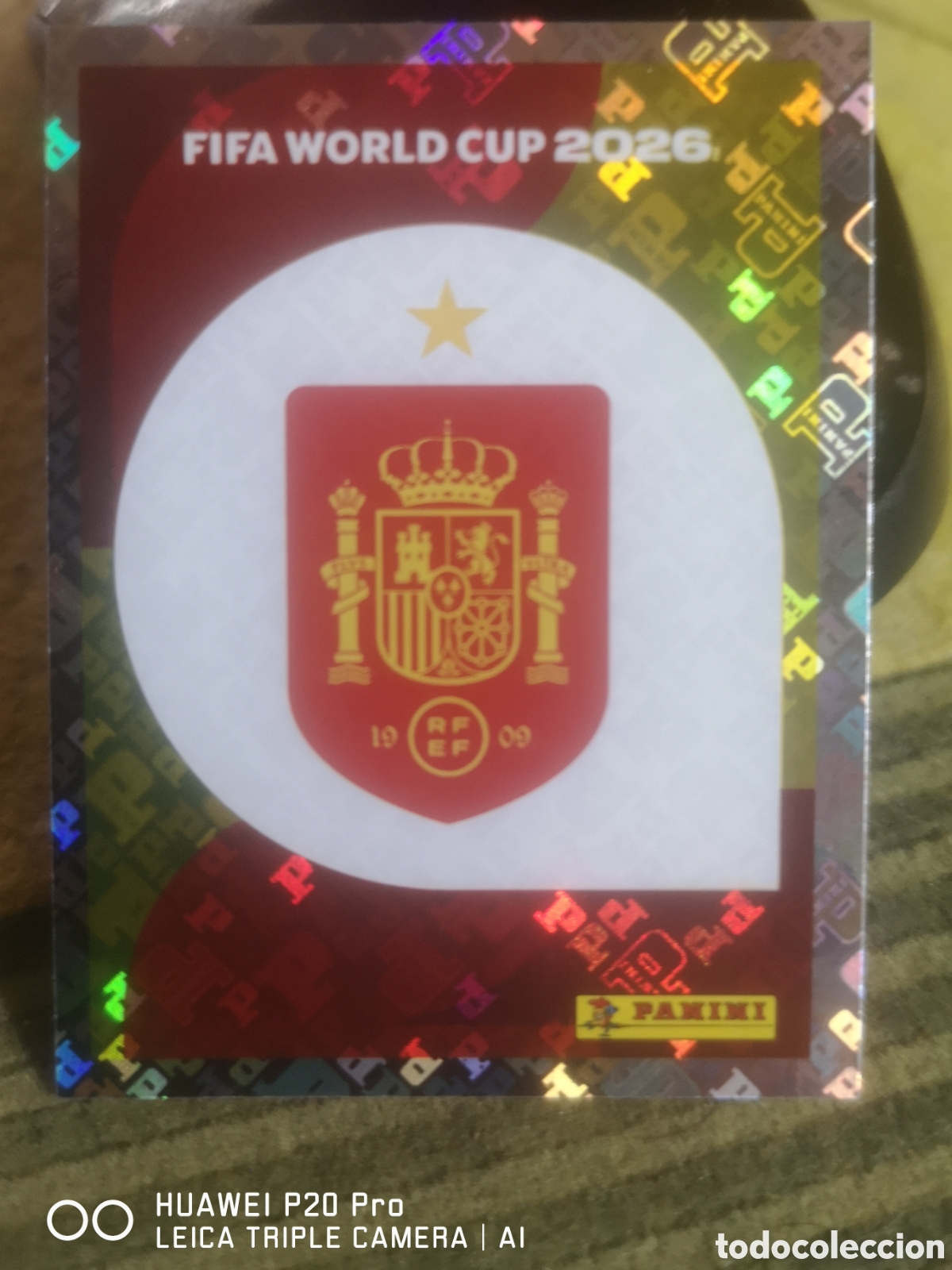 Cromos de f&uacute;tbol: FIFA WORLD CUP MUNDIAL 2026 ESCUDO ESPA&Ntilde;A - ESP 1