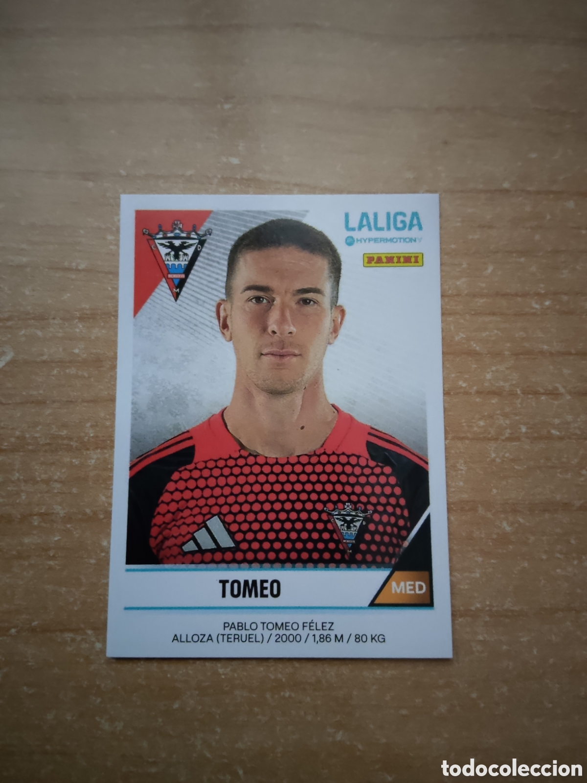 Cromos de f&uacute;tbol: 315 TOMEO MIRANDES LIGA HYPERMOTION 2024 2025