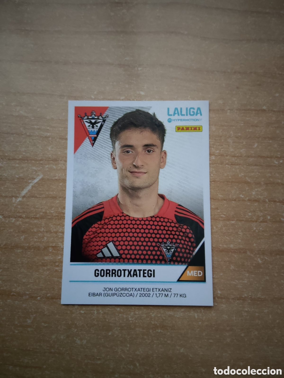 Cromos de f&uacute;tbol: 316 GORROTXATEGI MIRANDES LIGA HYPERMOTION 2024 2025