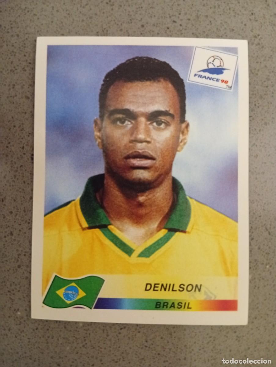 Cromos de f&uacute;tbol: DENILSON 25 BRASIL PANINI FRANCIA 1998 98 SIN PEGAR NUNCA PEGADO