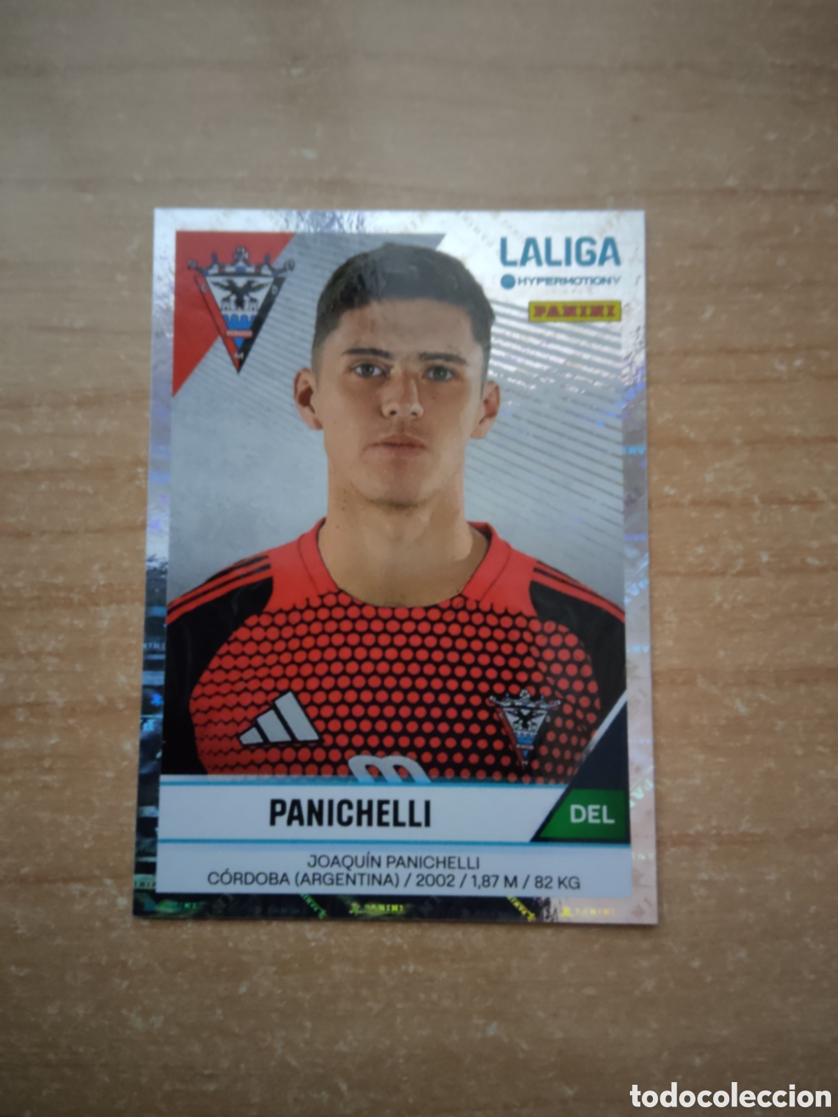 Cromos de f&uacute;tbol: 323 PANICHELLI MIRANDES LIGA HYPERMOTION 2024 2025