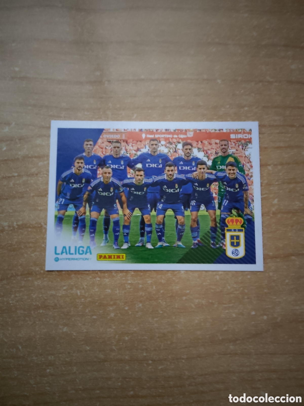 Cromos de f&uacute;tbol: 326 PLANTILLA REAL OVIEDO LIGA HYPERMOTION 2024 2025