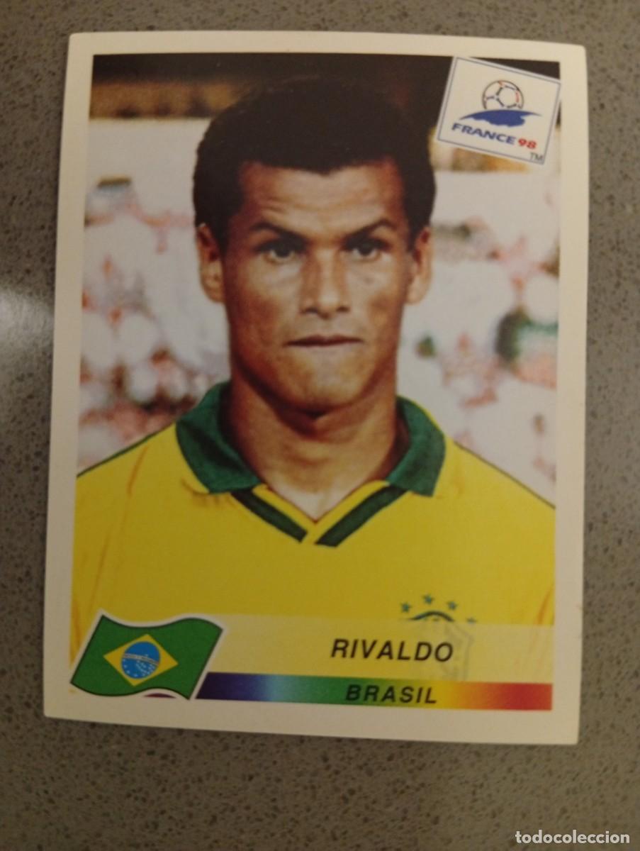 Cromos de f&uacute;tbol: RIVALDO 26 BRASIL PANINI FRANCIA 1998 98 SIN PEGAR NUNCA PEGADO