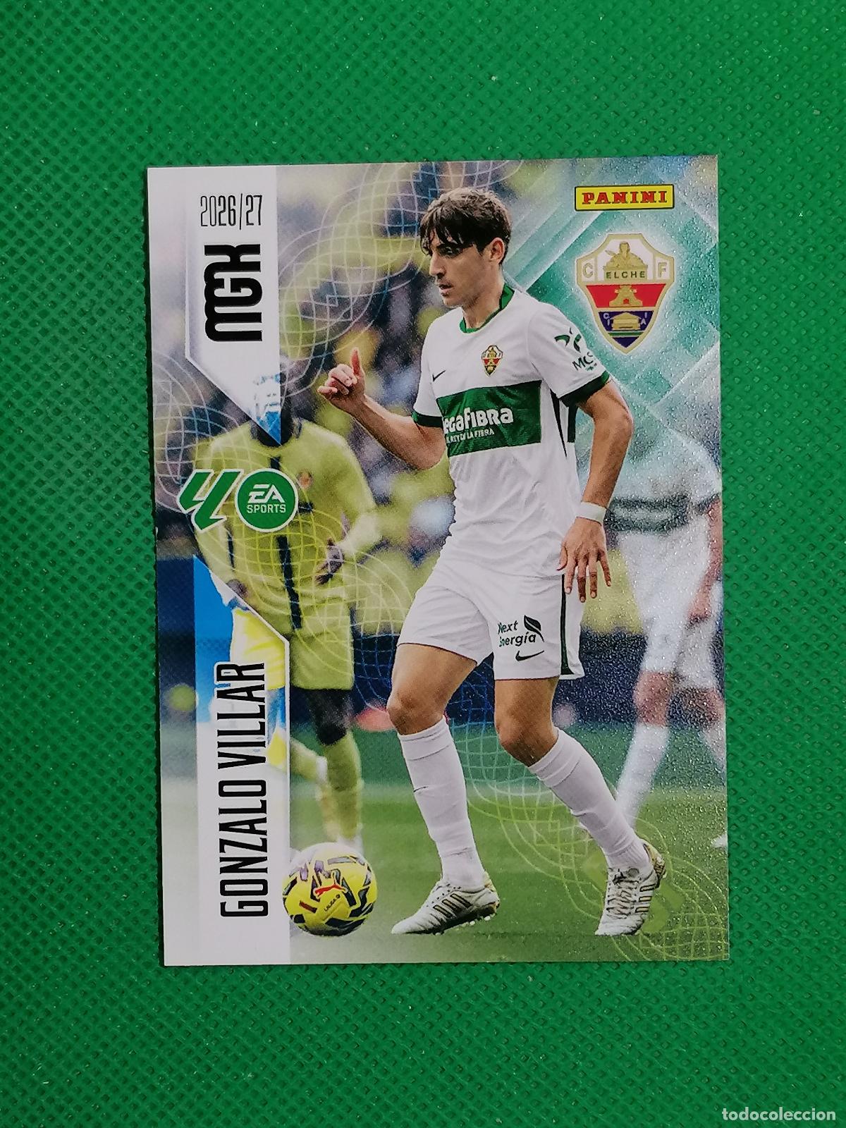 Cromos de f&uacute;tbol: 154 GONZALO VILLAR ELCHE ⚽ MEGACRACKS LIGA 2026 2027 26 27 ⚽