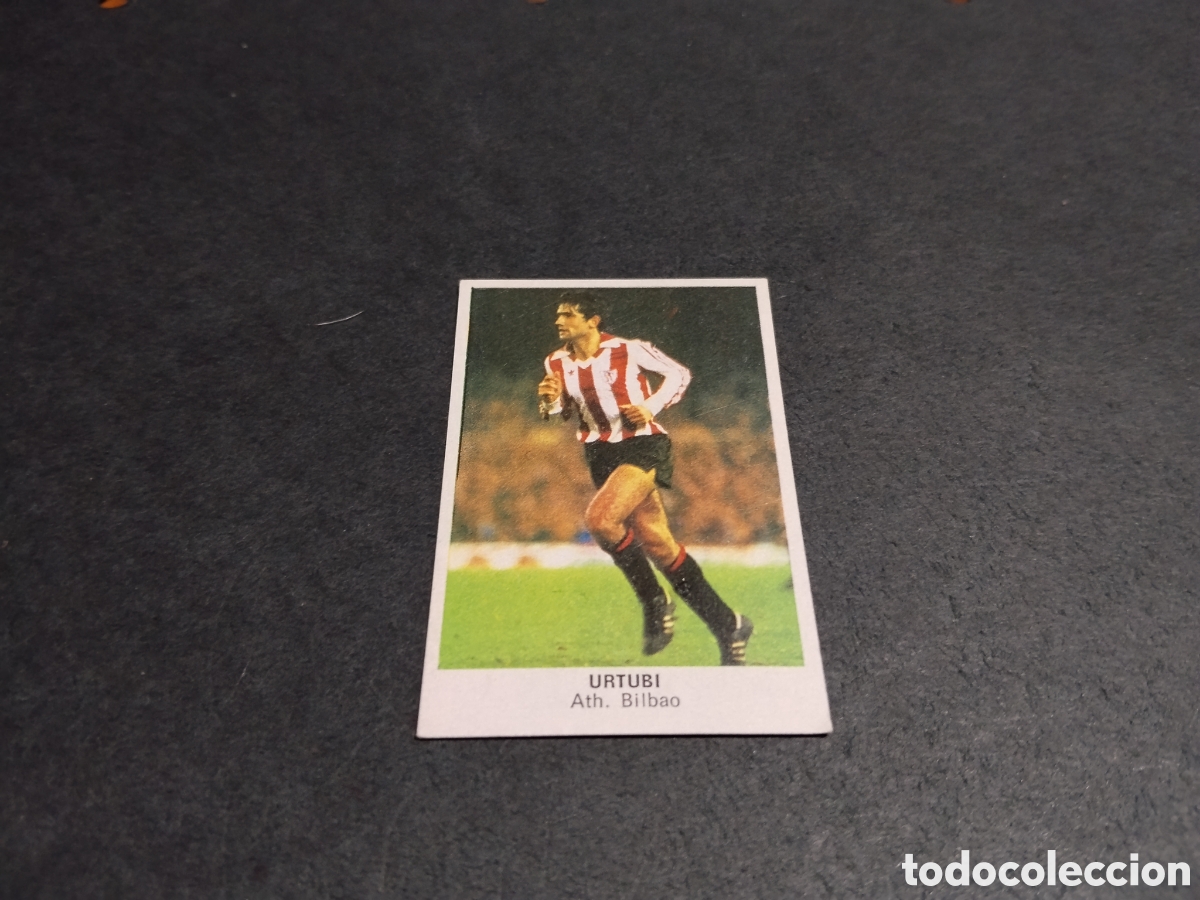 Cromos de f&uacute;tbol: Cromo futbol 84 urtubi, Bilbao
