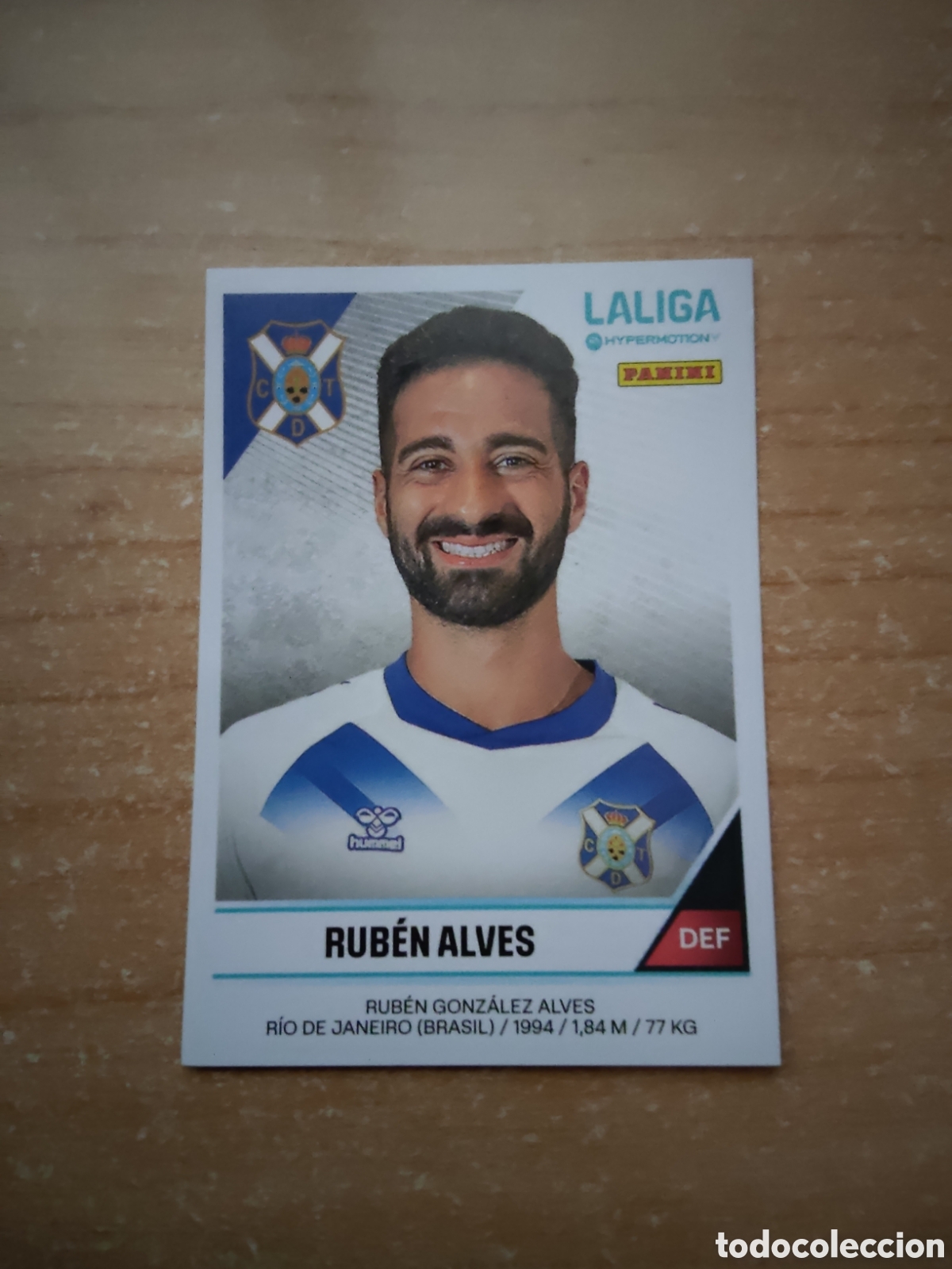 Cromos de f&uacute;tbol: 391 A RUBEN ALVES TENERIFE LIGA HYPERMOTION 2024 2025