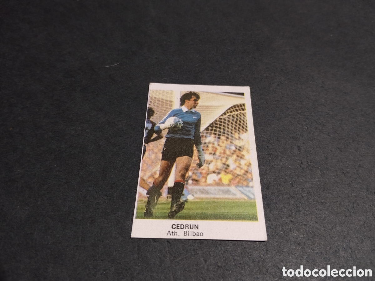 Cromos de f&uacute;tbol: Cromo futbol 84 cedrun, Bilbao