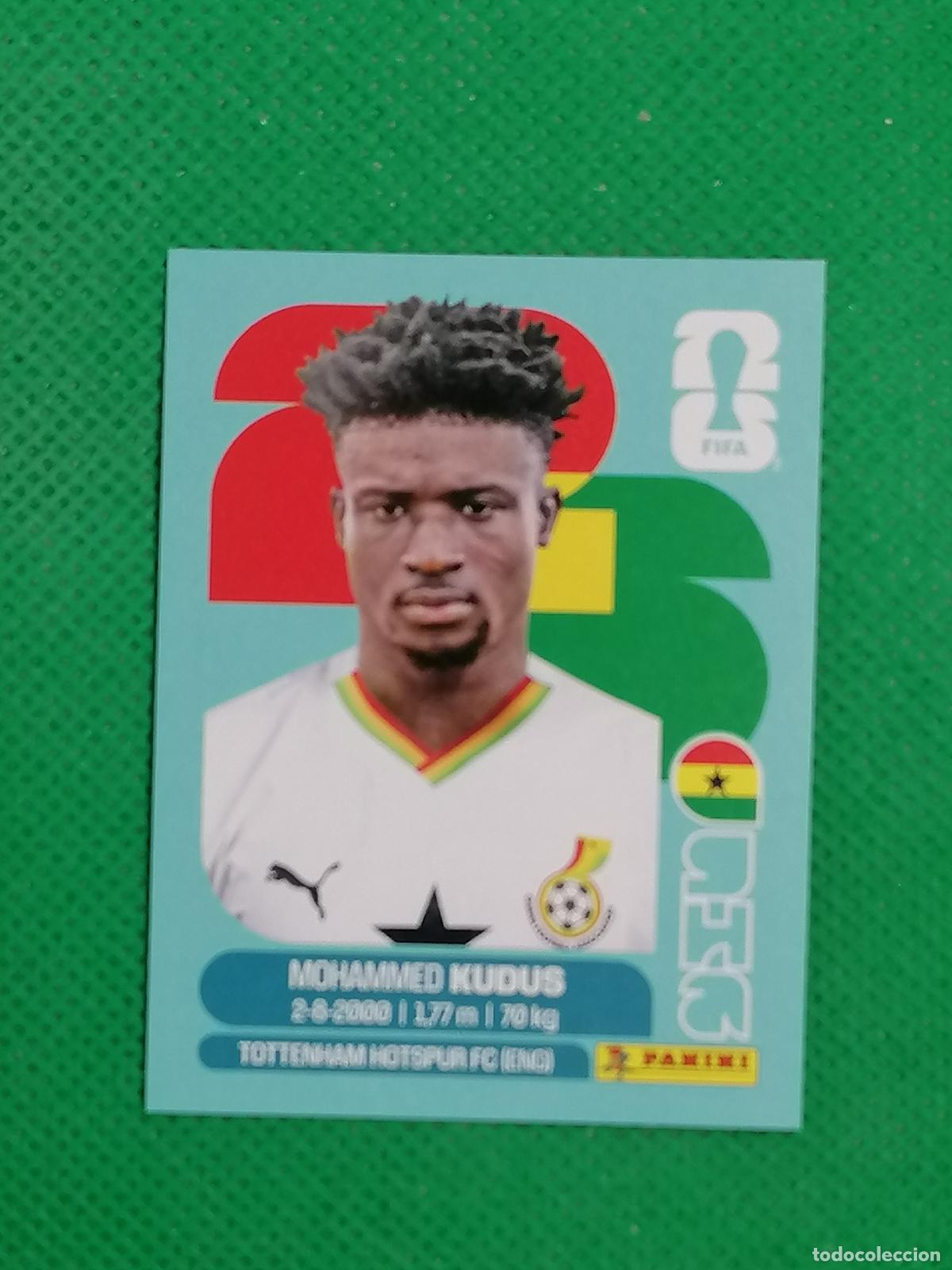 Cromos de f&uacute;tbol: GHA 14 GHA14 MOHAMMED KUDUS GHANA ⚽ PANINI FIFA MUNDIAL WORLD CUP 26 2026 STICKER ⚽