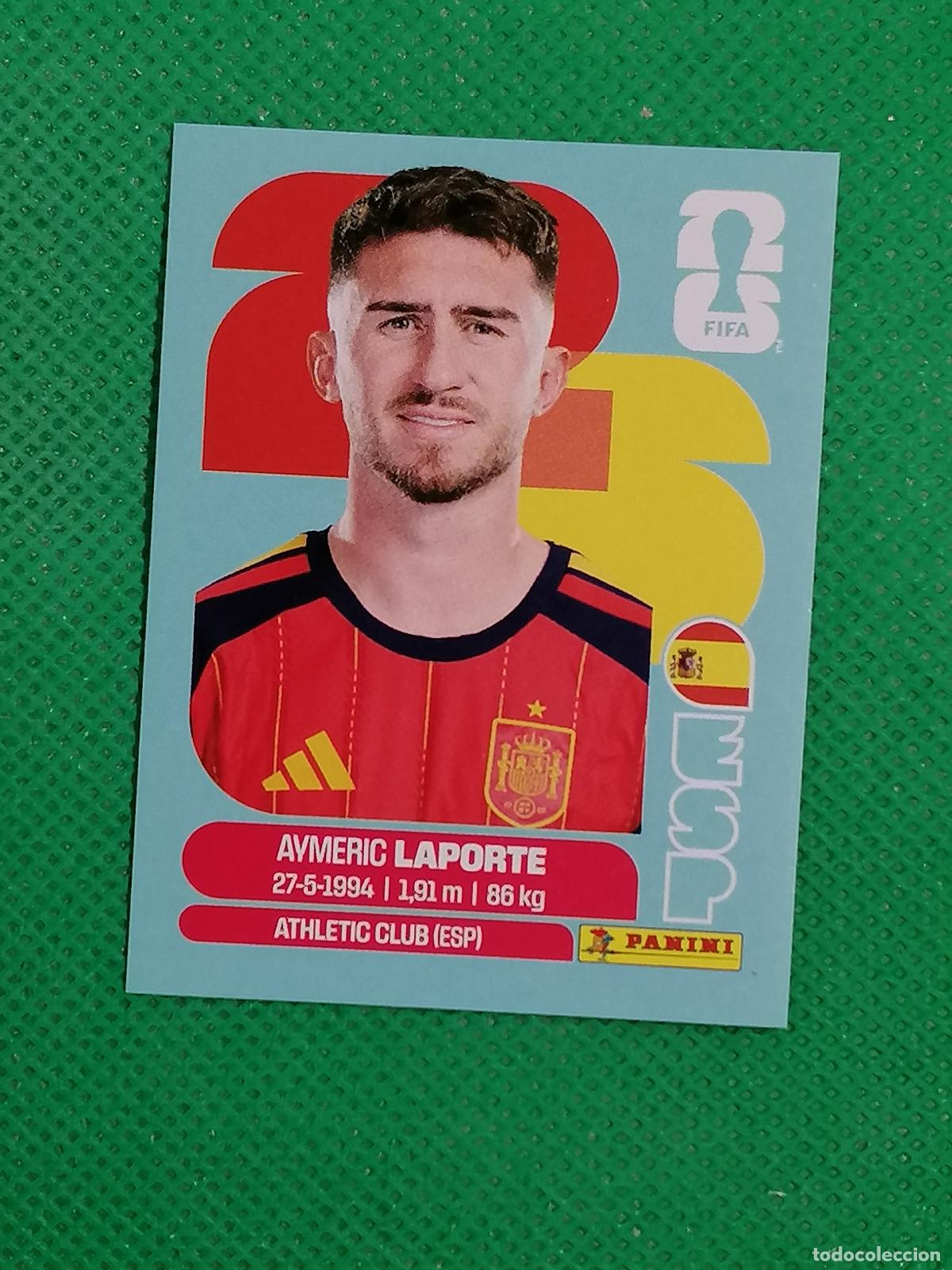 Cromos de f&uacute;tbol: ESP 4 ESP4 AYMERIC LAPORTE ESPA&Ntilde;A ⚽ PANINI FIFA MUNDIAL WORLD CUP 26 2026 STICKER ⚽