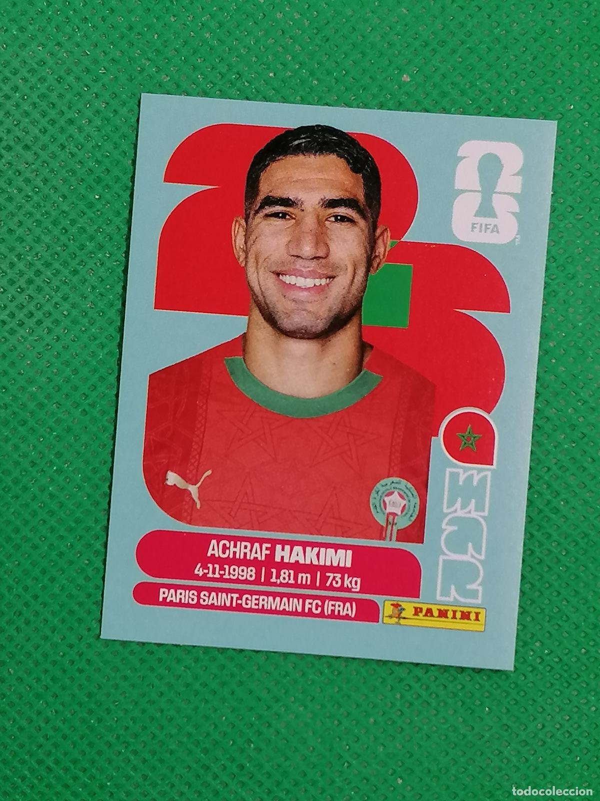 Cromos de f&uacute;tbol: MAR 4 MAR4 ACHRAF HAKIMI MARRUECOS ⚽ PANINI FIFA MUNDIAL WORLD CUP 26 2026 STICKER ⚽