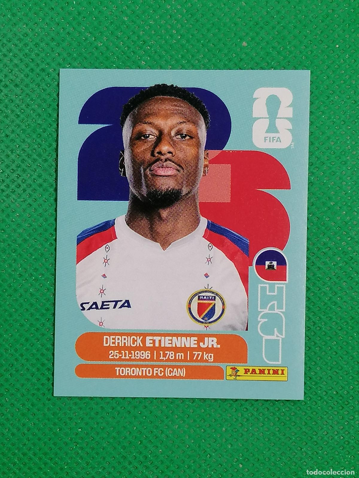 Cromos de f&uacute;tbol: HAI 15 HAI15 DERRICK ETIENNE JR HAITI ⚽ PANINI FIFA MUNDIAL WORLD CUP 26 2026 STICKER ⚽