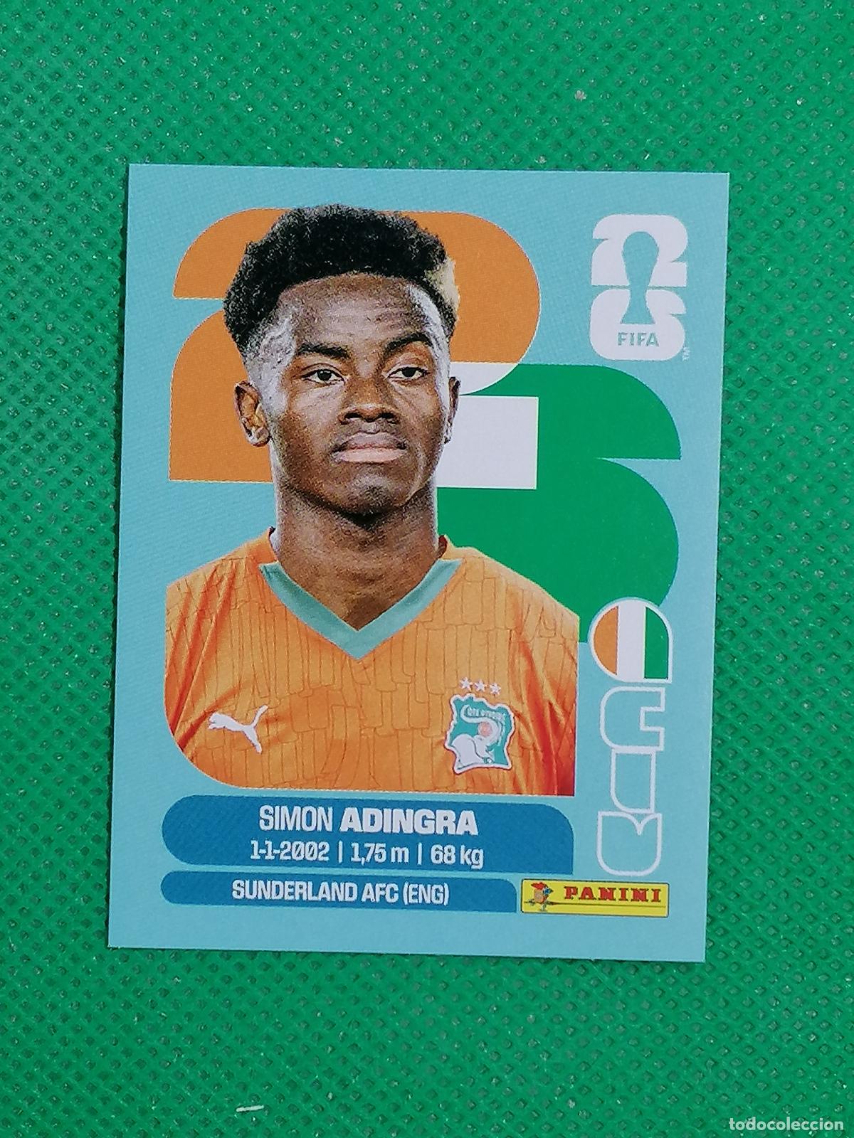 Cromos de f&uacute;tbol: CIV 17 CIV17 SIMON ADINGRA COSTA DE MARFIL ⚽ PANINI FIFA MUNDIAL WORLD CUP 26 2026 STICKER ⚽